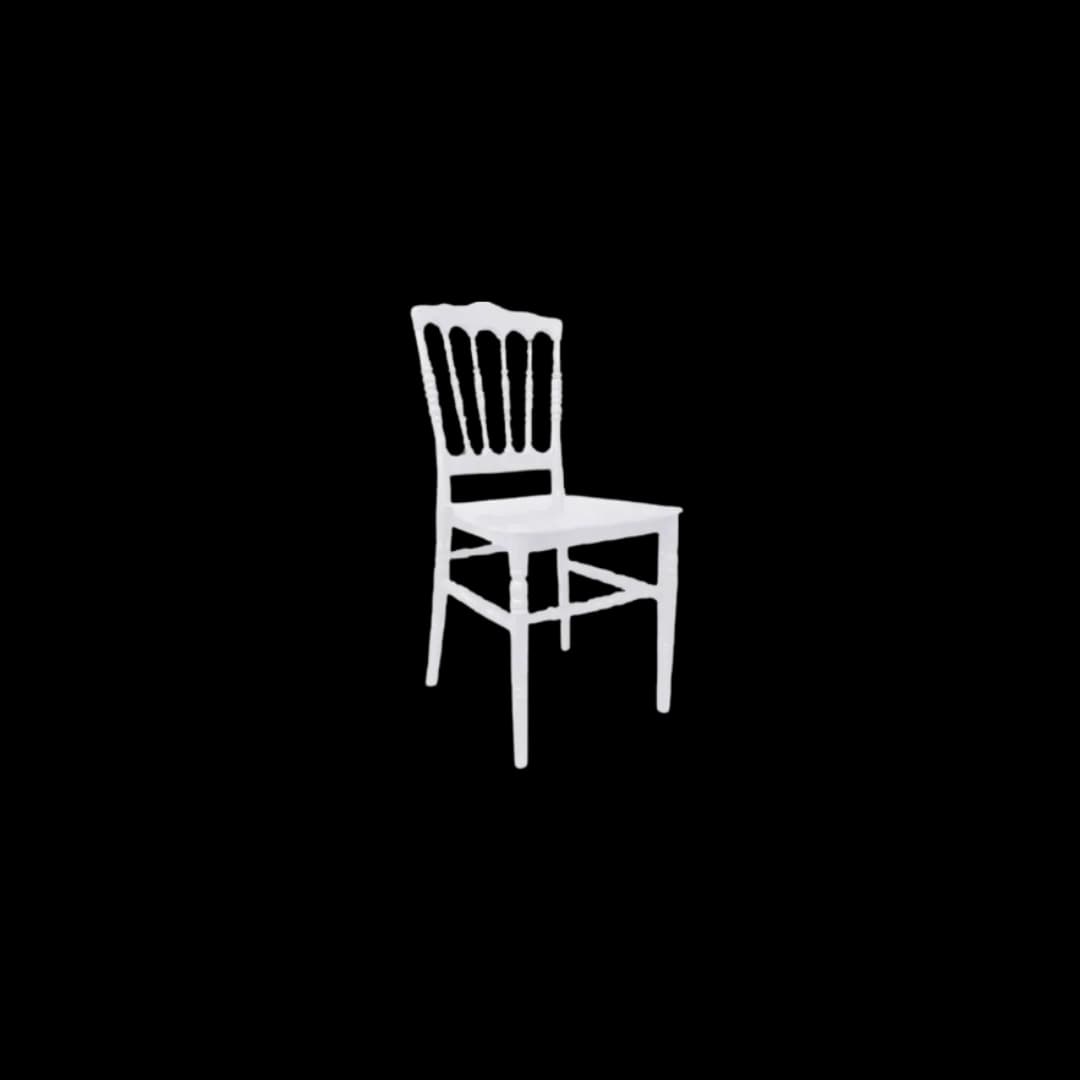 Silla Versalles blanca s — alquiler en Bogotá