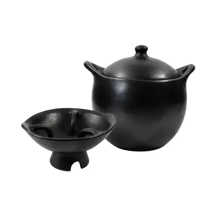 Samovar de barro grande para buffet