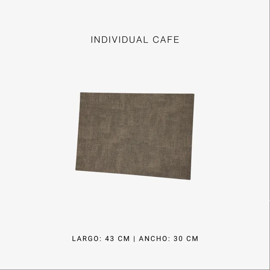 Individuales café — alquiler en Bogotá