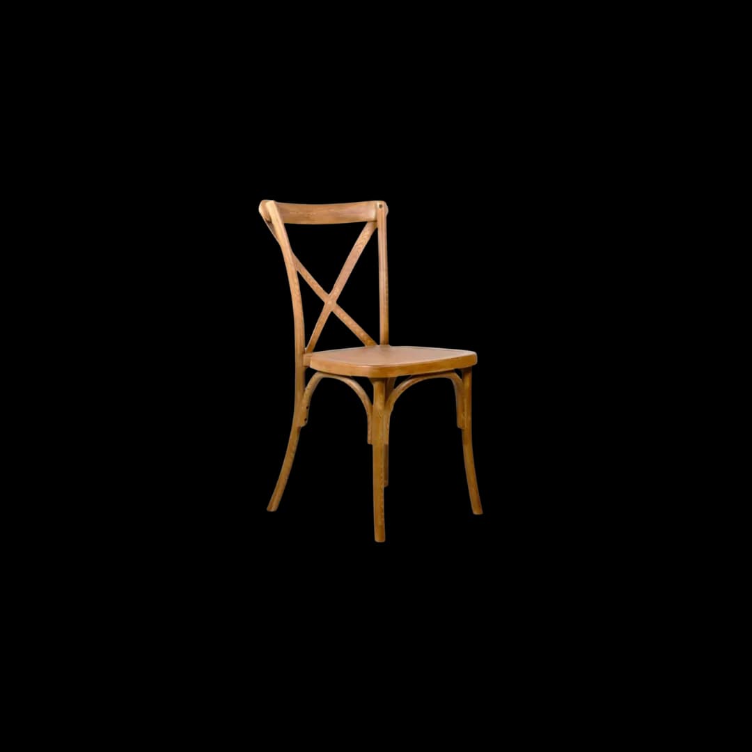 Silla Crossback — alquiler en Bogotá