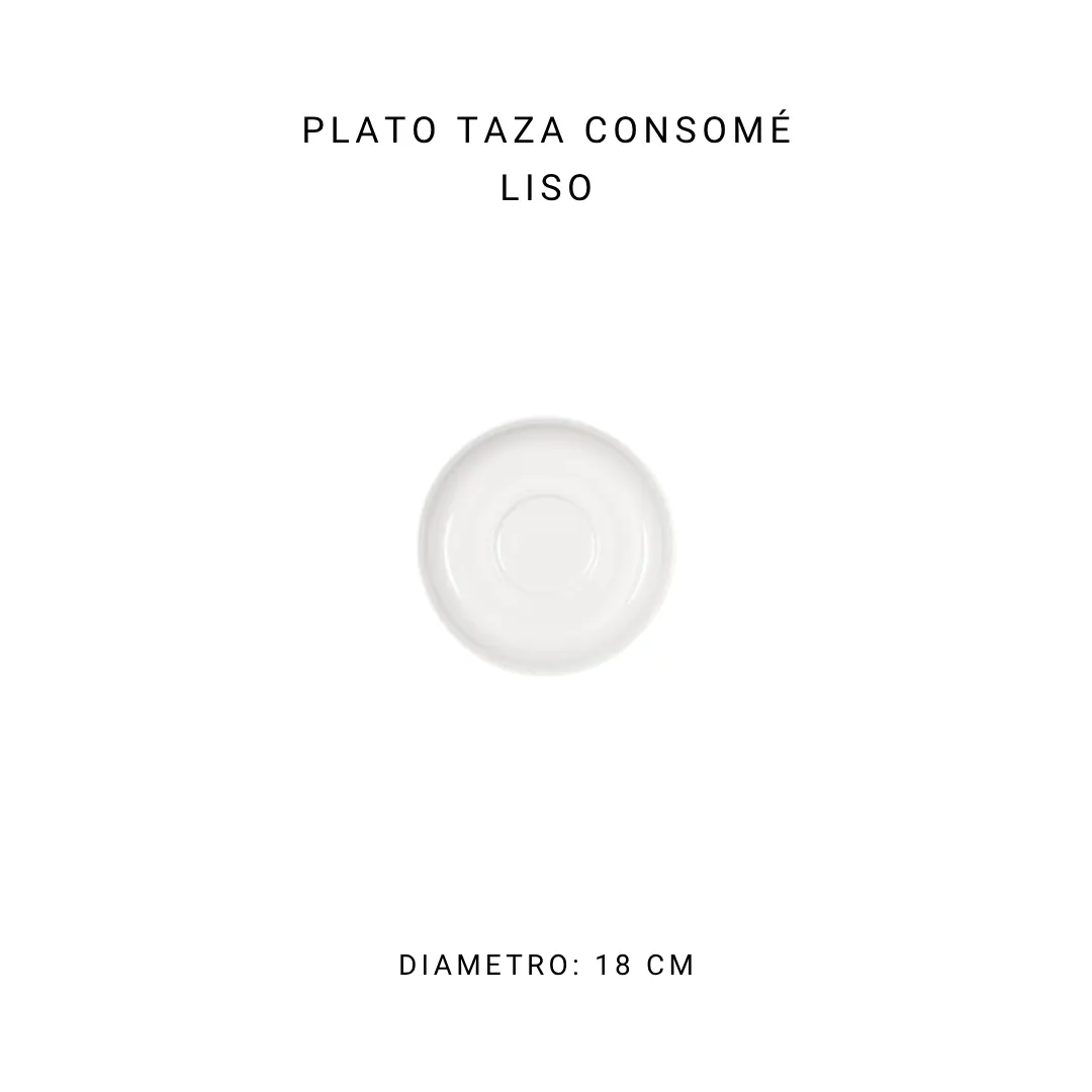 Taza consomé liso (290 ml) — alquiler en Bogotá